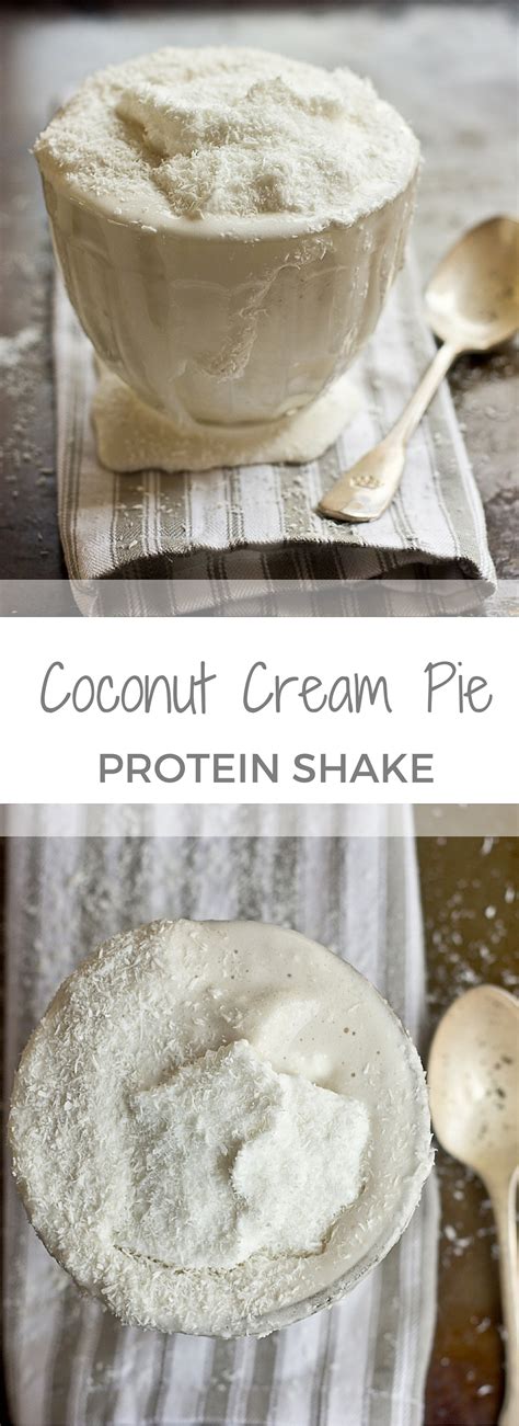 How many protein are in coconut cream pie shake mini - calories, carbs, nutrition