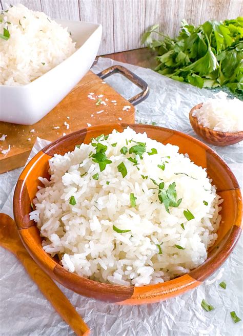 How many protein are in coconut jasmine rice - calories, carbs, nutrition