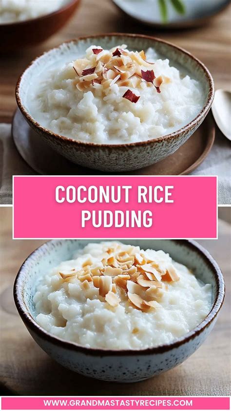 How many protein are in coconut rice pudding - calories, carbs, nutrition