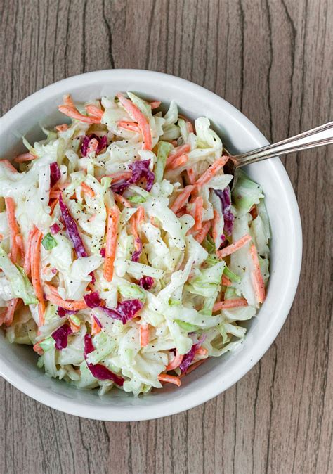 How many protein are in coleslaw - calories, carbs, nutrition