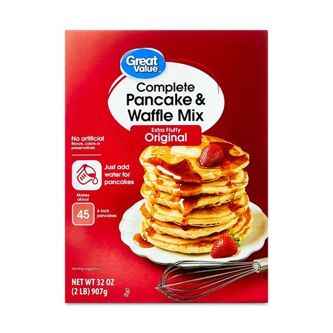 How many protein are in complete pancake and waffle mix - calories, carbs, nutrition