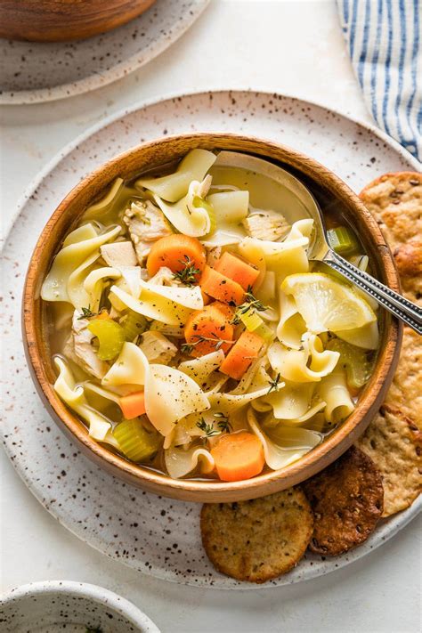 How many protein are in connections chicken noodle soup - calories, carbs, nutrition