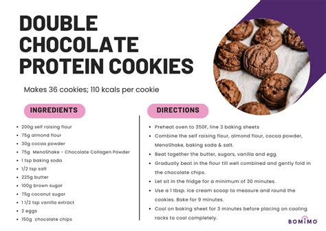 How many protein are in cookie, double chocolate (bostwick) - calories, carbs, nutrition