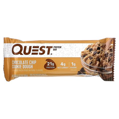 How many protein are in cookie dough chocolate chip 1 oz 2 ea - calories, carbs, nutrition