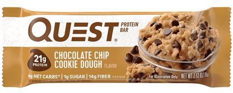 How many protein are in cookie dough chocolate chip 1.33 oz 1 ea - calories, carbs, nutrition