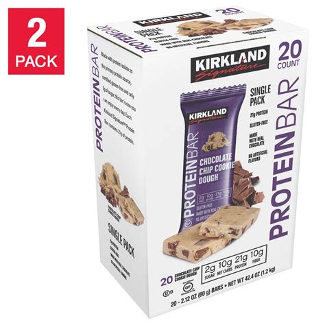 How many protein are in cookie dough chocolate chip 1.33 oz 2 ea - calories, carbs, nutrition