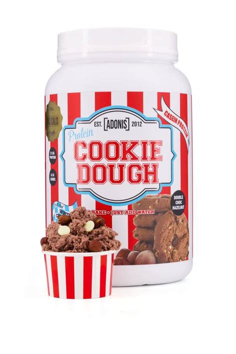 How many protein are in cookie dough double chocolate chip 1.33 oz 1 ea - calories, carbs, nutrition