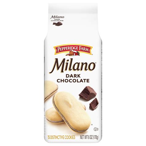 How many protein are in cookies, pepperidge farm milano - calories, carbs, nutrition