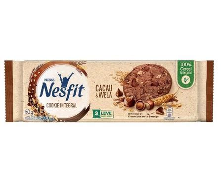 How many protein are in cookies integrais cacau e avela - calories, carbs, nutrition