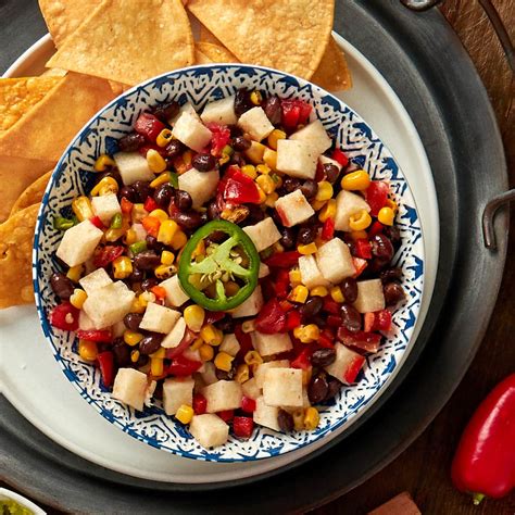 How many protein are in corn and jicama salad - calories, carbs, nutrition