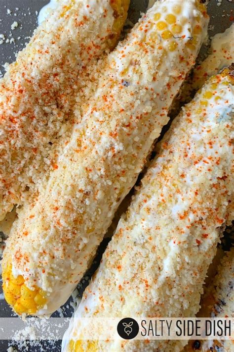 How many protein are in corn cob grilled mexican mayonnaise & cotija - calories, carbs, nutrition