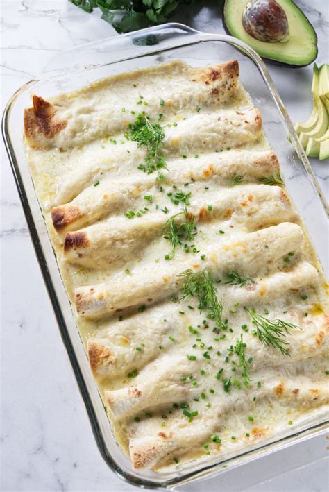 How many protein are in crab enchiladas - calories, carbs, nutrition