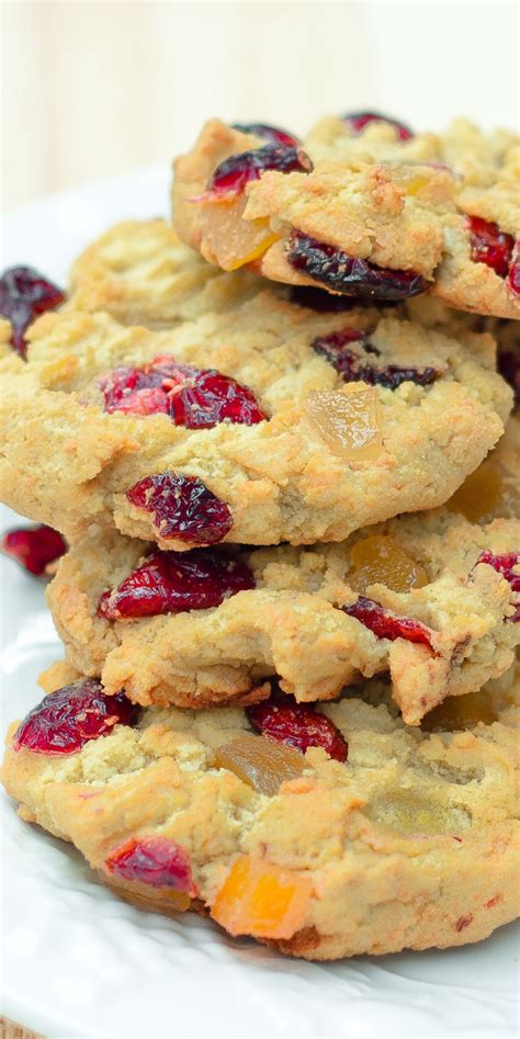 How many protein are in cranberry almond cookies - calories, carbs, nutrition