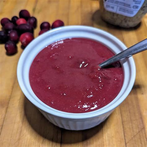 How many protein are in cranberry mustard - calories, carbs, nutrition