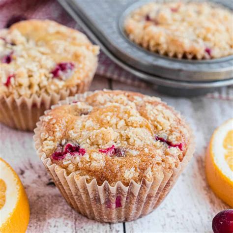 How many protein are in cranberry orange muffin - calories, carbs, nutrition