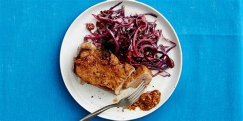 How many protein are in cranberry pork with cabbage & yam cakes - calories, carbs, nutrition