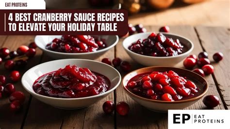 How many protein are in cranberry sauce - calories, carbs, nutrition