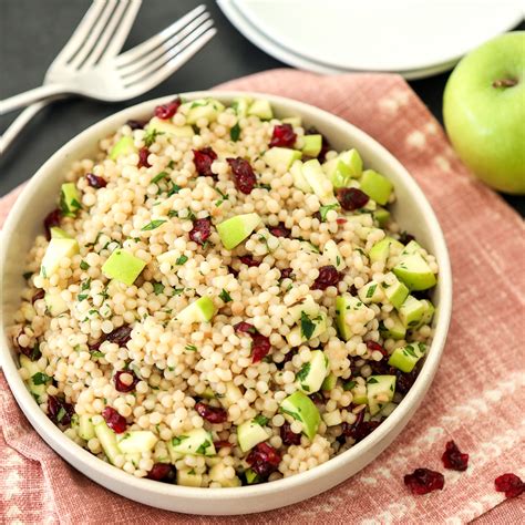 How many protein are in cranberry-apple couscous - calories, carbs, nutrition