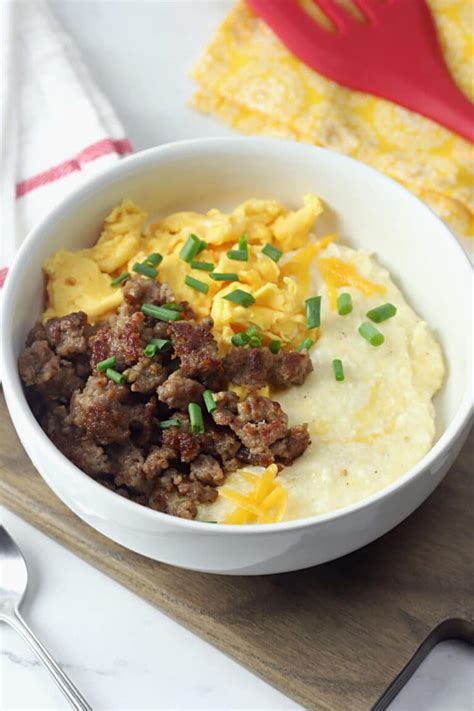 How many protein are in creamy breakfast grits - calories, carbs, nutrition