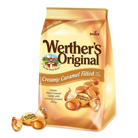 How many protein are in creamy caramel filled hard candies ck - calories, carbs, nutrition