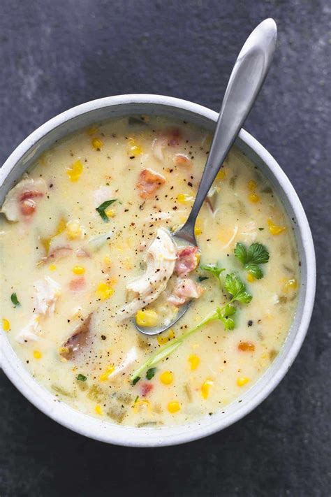 How many protein are in creamy chicken corn soup - calories, carbs, nutrition