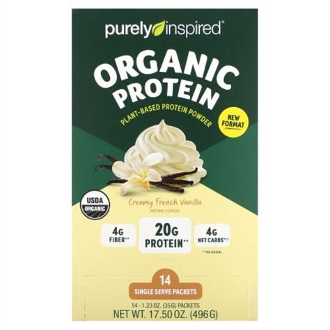 How many protein are in creamy french vanilla - calories, carbs, nutrition