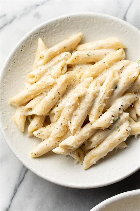 How many protein are in creamy parmesan penne - calories, carbs, nutrition