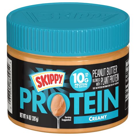 How many protein are in creamy peanut butter - calories, carbs, nutrition