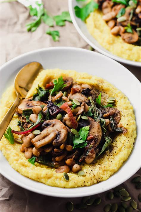 How many protein are in creamy polenta - calories, carbs, nutrition