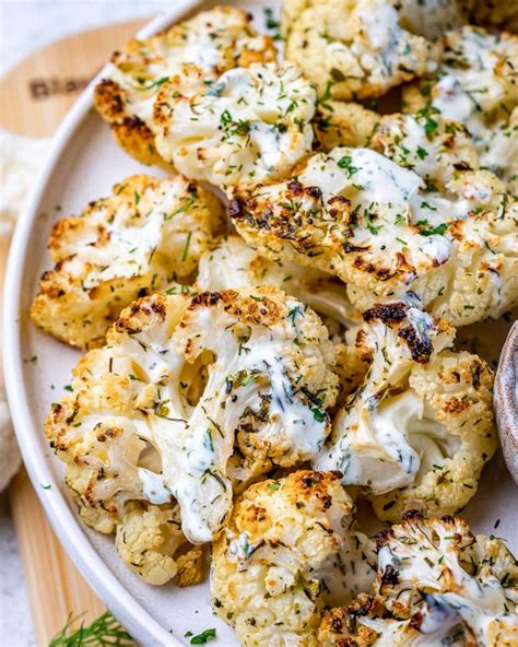 How many protein are in creamy roasted cauliflower dip - calories, carbs, nutrition