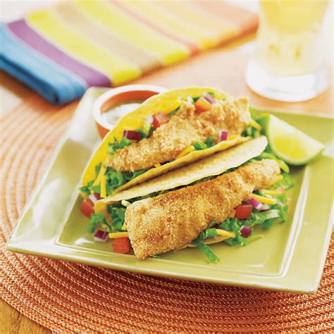 How many protein are in crispy fish taco - calories, carbs, nutrition