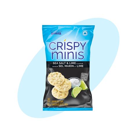 How many protein are in crispy mini's - sea salt and lime - calories, carbs, nutrition
