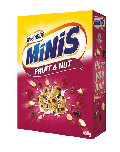 How many protein are in crispy minis fruit and nut - calories, carbs, nutrition