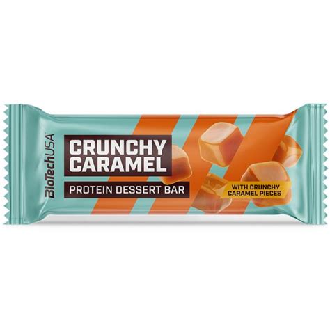 How many protein are in crunchy caramel biscuit - calories, carbs, nutrition