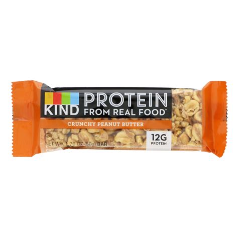 How many protein are in crunchy peanut butter granola bar - calories, carbs, nutrition