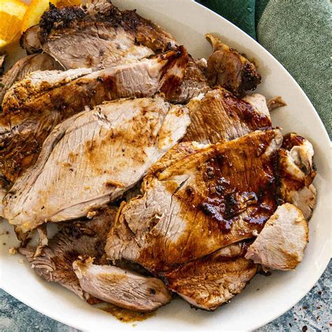 How many protein are in cuban roast pork with orange chili mojo - calories, carbs, nutrition