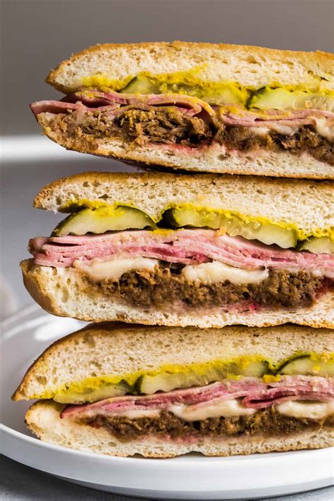 How many protein are in cuban stack baguette sub - calories, carbs, nutrition
