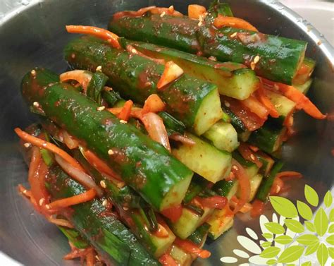 How many protein are in cucumber kimchi - calories, carbs, nutrition