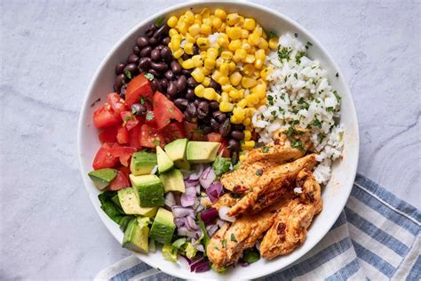 How many protein are in cumin chicken border bowl - calories, carbs, nutrition