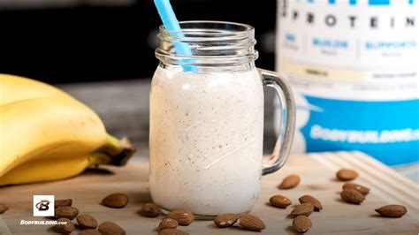 How many protein are in dairy free chocolate almond-banana shake - calories, carbs, nutrition