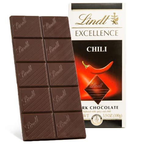 How many protein are in dark chocolate bar, chili & cinnamon - calories, carbs, nutrition