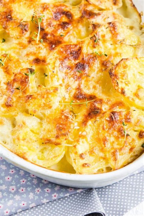 How many protein are in dauphinoise potatoes - calories, carbs, nutrition