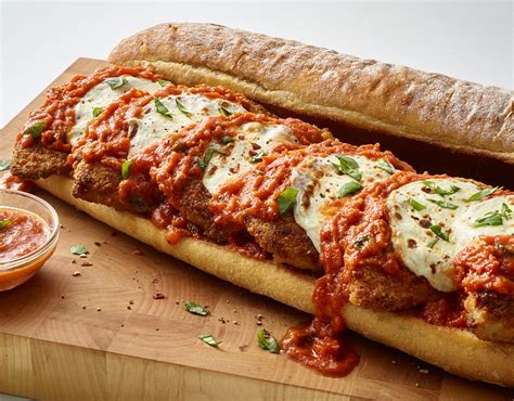 How many protein are in delete italian chicken parm sub (15996.7) - calories, carbs, nutrition