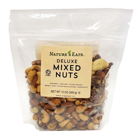 How many protein are in deluxe mixed nuts (82657.0) - calories, carbs, nutrition