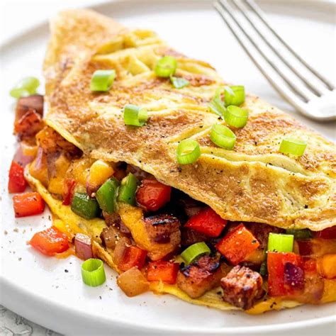 How many protein are in denver omelet - calories, carbs, nutrition