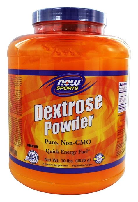 How many protein are in dextrose powder - calories, carbs, nutrition