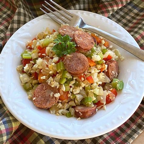 How many protein are in dirty rice with andouille - calories, carbs, nutrition