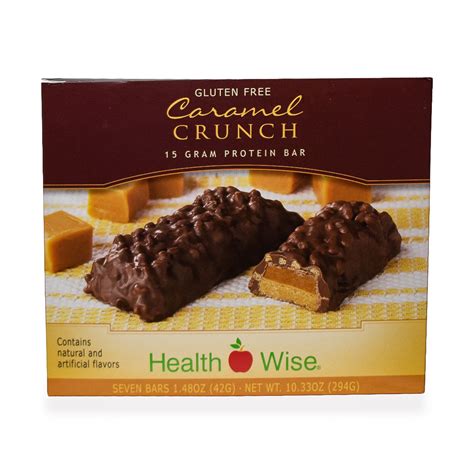 How many protein are in double caramel crunch - calories, carbs, nutrition