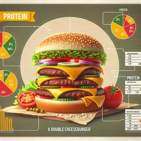 How many protein are in double cheeseburger 12013 - calories, carbs, nutrition