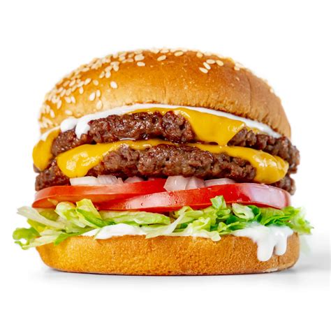 How many protein are in double del cheeseburger - calories, carbs, nutrition